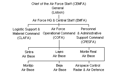 Portugeuse Air Force Outline Structure