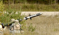 Javelin will equip Light Forces, Mechanised and Armoured Infantry, and Formation Reconnaissance units. The UK version of the US Javelin ATGW system, is a more sophisticated guided weapon with a range of some 2,500 m.