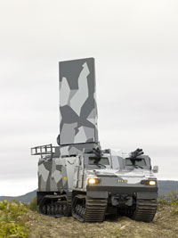 MAMBA - Mobile Artillery Monitoring Battlefield Radar (Ericsson Arthur)