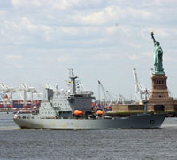 HMS Scott in New York