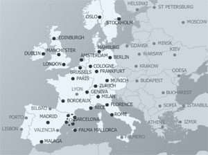 Airports in Europe | Metro Map | Bus Routes | Metrobus Way Map ...