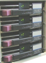 RAID stands for Redundant Array of Intelligent/ Inexpensive Disks. A RAID system will consist of two or more disks working in parallel and offer increased speed, reliability and security.