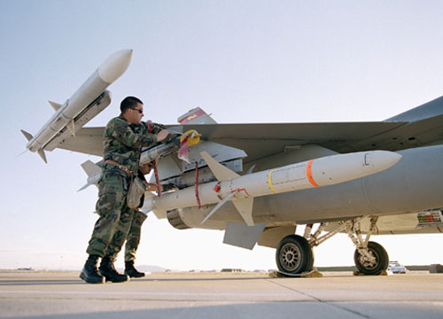 AMRAAM (Advanced medium-range air-to-air missile)