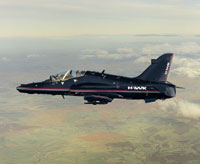 The new Hawk128 - Advanced Jet Trainer selected as the next generation fast jet trainer for the RAF